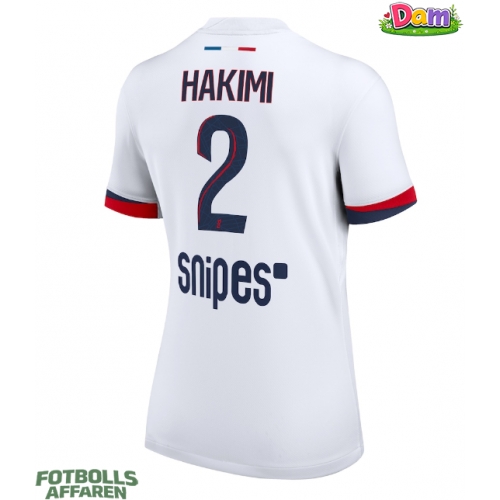 Paris Saint-Germain Achraf Hakimi #2 Bortatröja Kvinnor 2025-26 Kortärmad